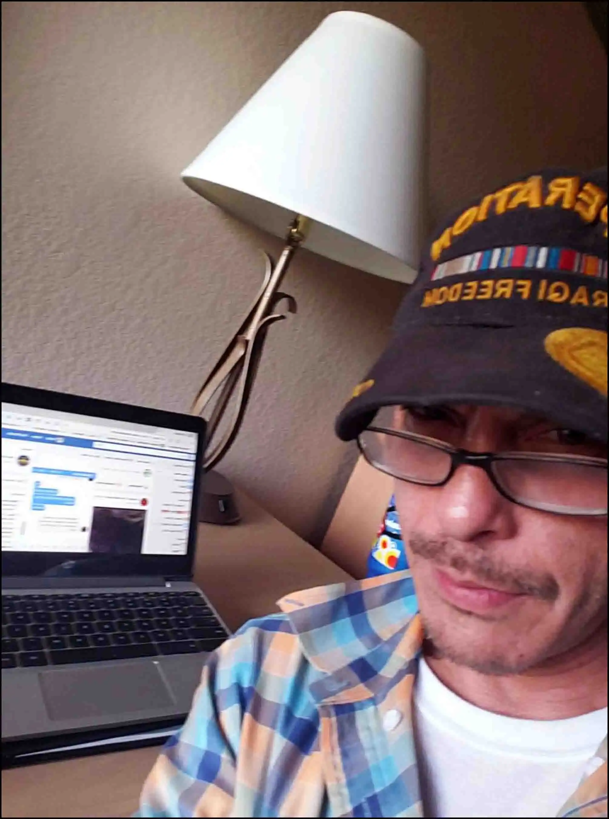 David Haave CEO Little Danny's Books, putting in long hours, towards helping Veterans of the Community, Columbia, MO, USA -- David Haave